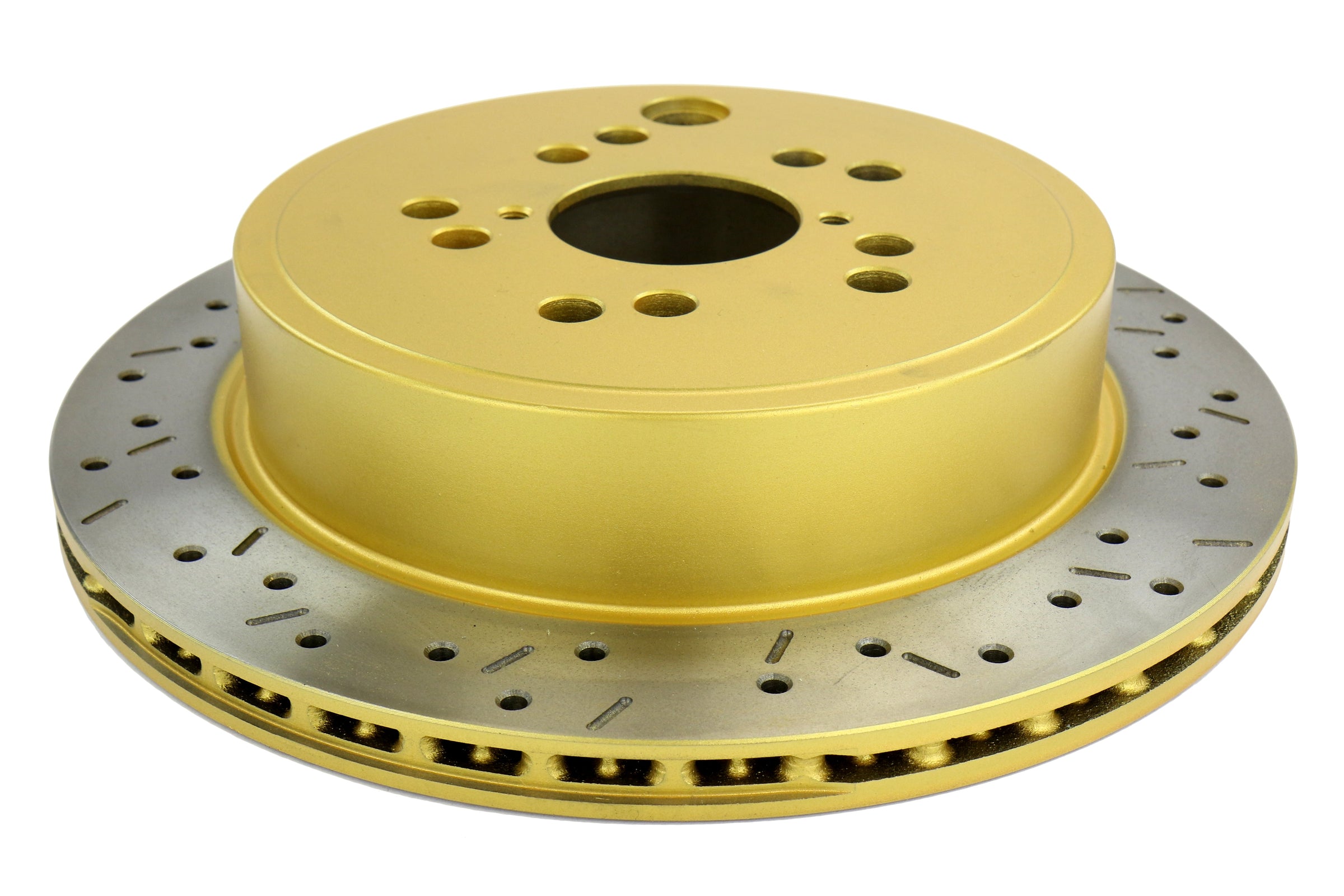 DBA 4000 Drilled/Slotted Rotor Pair Rear - 2013-2016 Scion FR-S / 2013-2020 Subaru BRZ / 2017-2019 Toyota 86