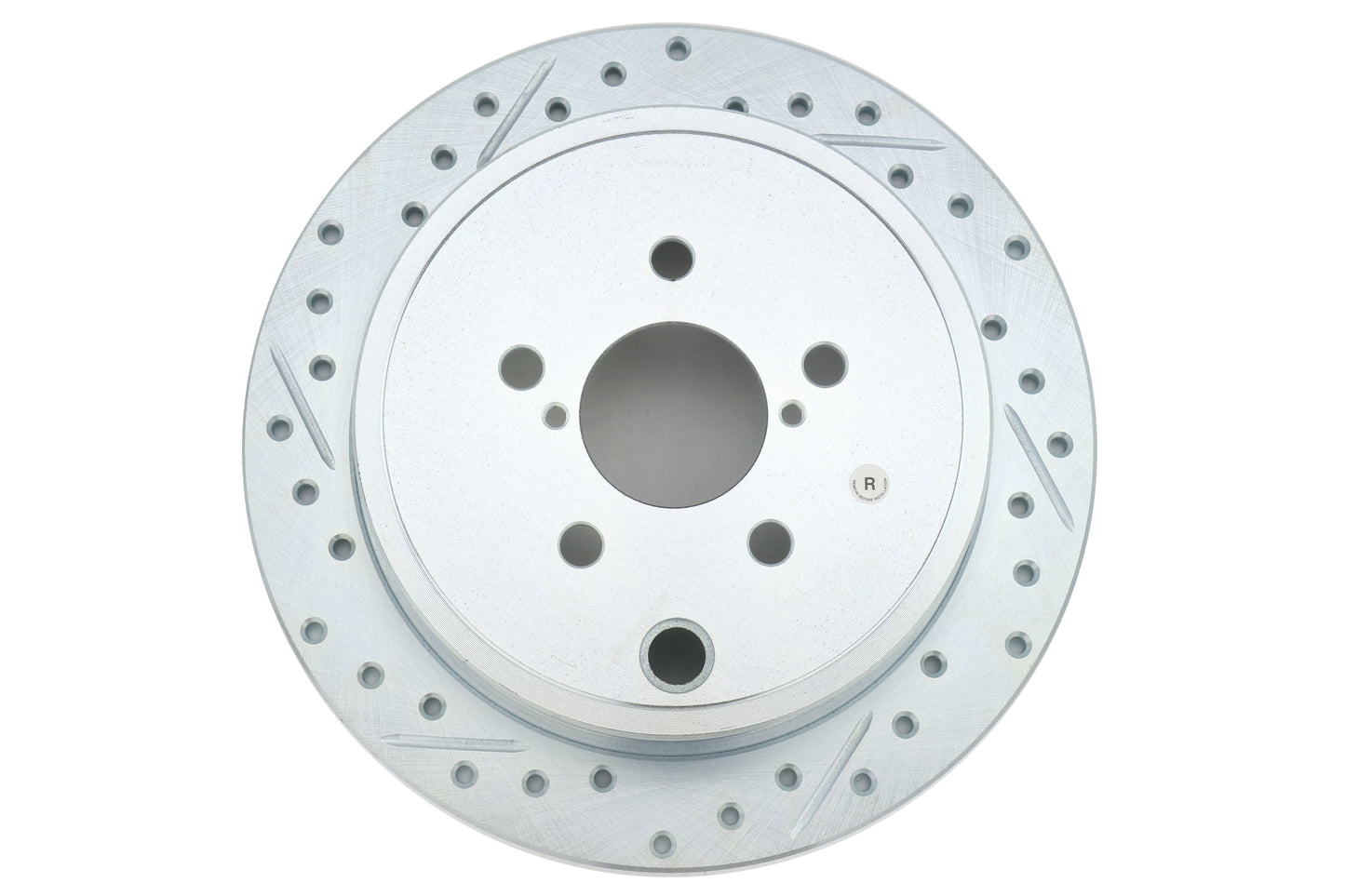Stoptech C-Tek Sport Drilled and Slotted Rear Rotor Pair - Subaru Models (inc. 2008-2014 WRX)