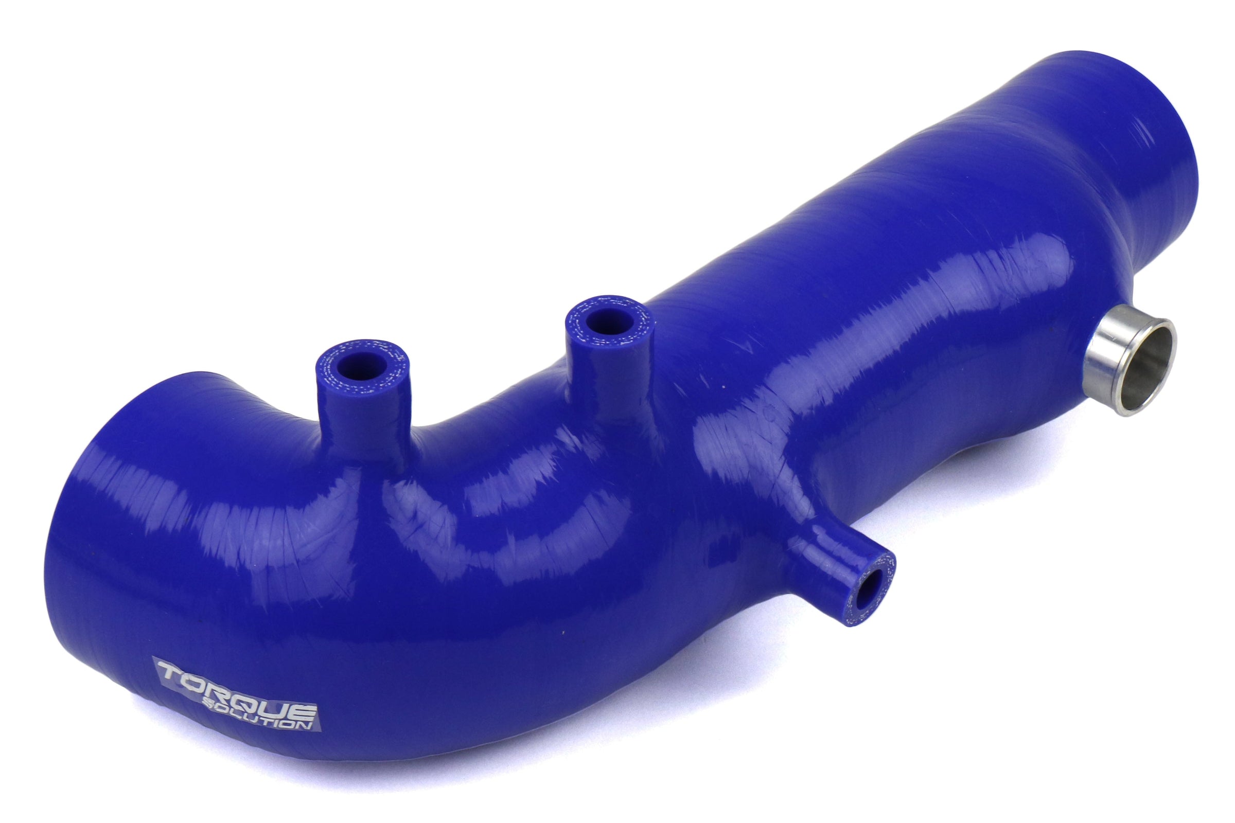 Torque Solution Turbo Inlet Hose Blue - 2002-2007 Subaru WRX / 2004-2021 STI / 2005-2009 Legacy GT / Outback