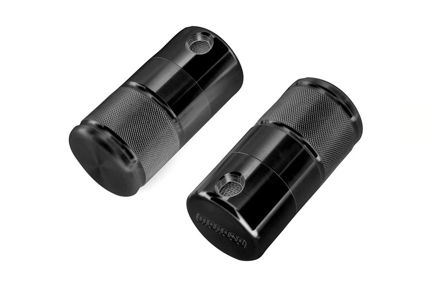 Moroso Air Oil Separator Small Body Black Finish - 2008-2014 Subaru STI