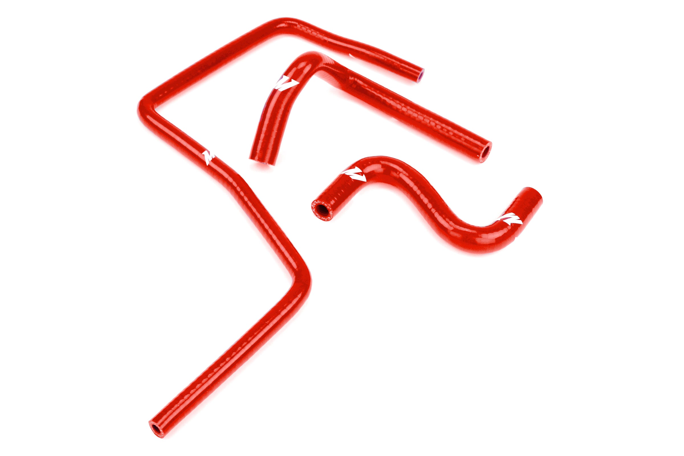 Mishimoto Silicone Ancillary Hose Kit Red - 2006-2007 Subaru WRX / 2004-2007 STI
