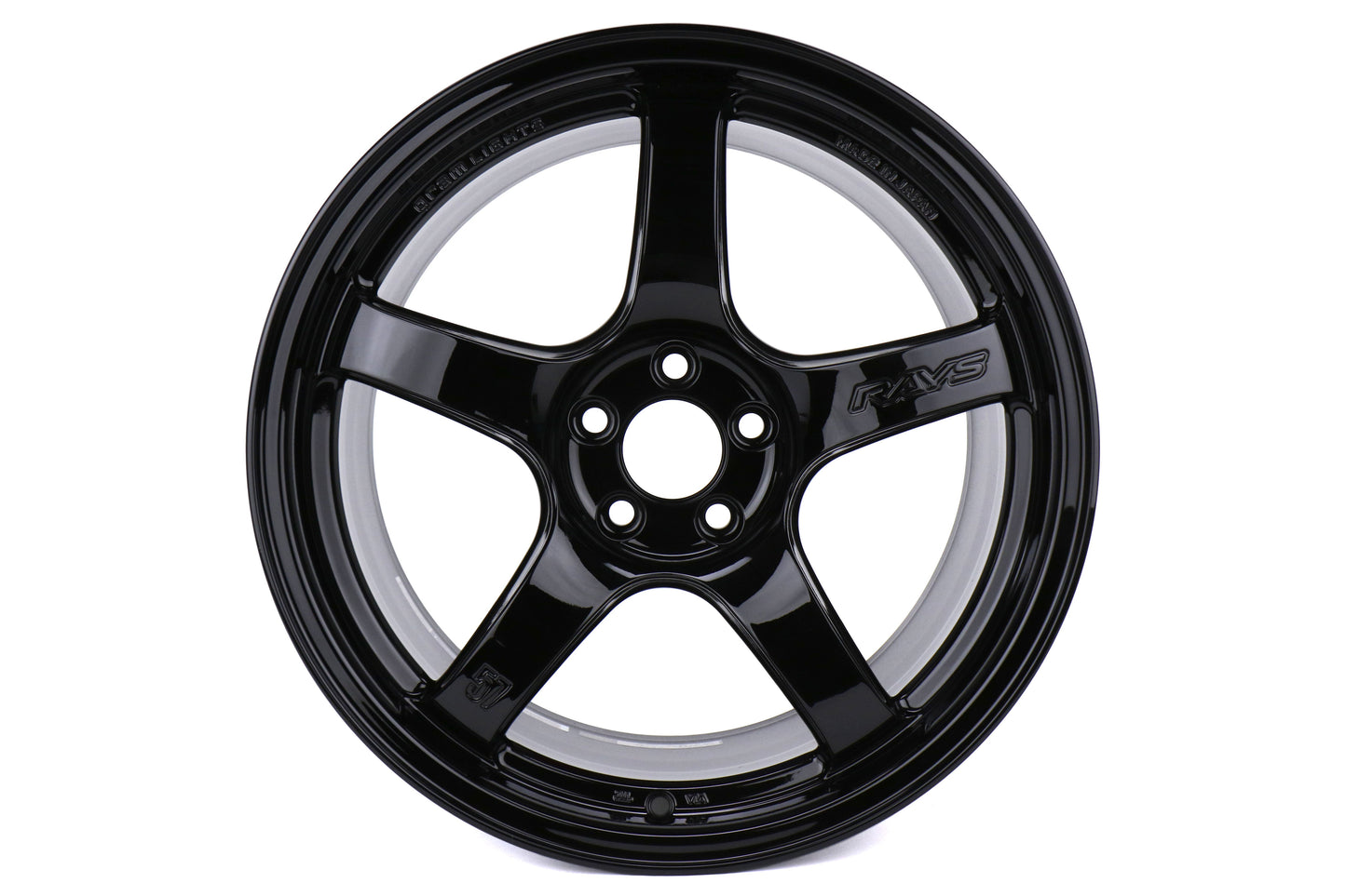 Rays Gram Lights 57CR Glass Black 17x9 +38mm 5x100 (Sold As Pair) - 2013-2024 Subaru BRZ / Scion FR-S / Toyota GR86 / 2014-2018 Subaru Forester