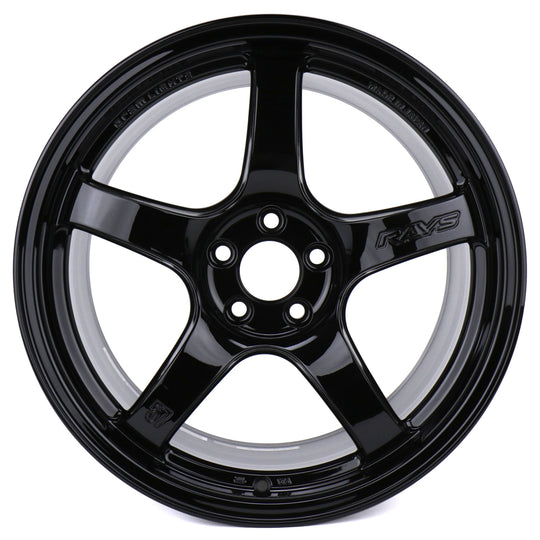 Rays Gram Lights 57CR Glass Black 17x9 +38mm 5x100 (Sold As Pair) - 2013-2024 Subaru BRZ / Scion FR-S / Toyota GR86 / 2014-2018 Subaru Forester
