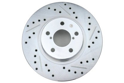 Stoptech C-Tek Sport Drilled and Slotted Front Rotor Pair - Subaru Models (inc. 1998-2001 Impreza 2.5RS)