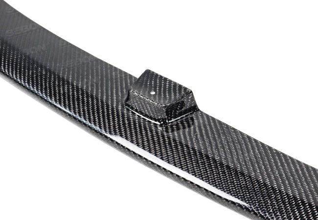 Seibon Carbon Fiber CS Style Front Lip - 2008-2010 Subaru WRX Hatchback / STI Hatchback