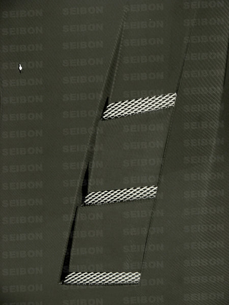 Seibon Carbon Fiber TS Style Hood - 2008-2015 Mitsubishi Evo X