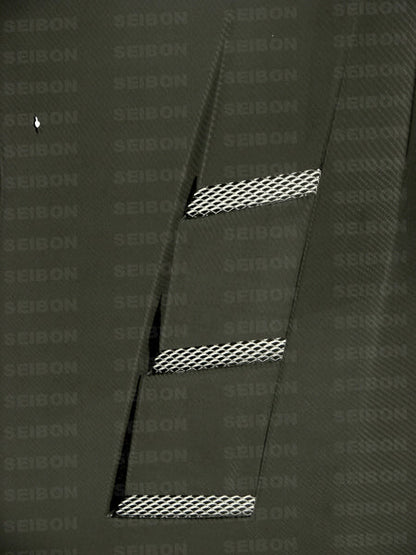 Seibon Carbon Fiber TS Style Hood - 2008-2015 Mitsubishi Evo X
