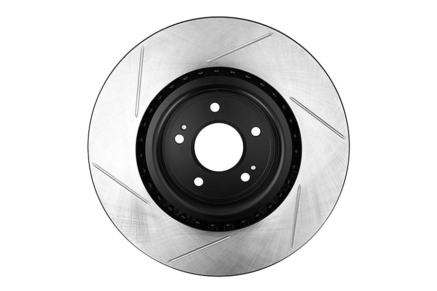 Stoptech Slotted Front Left Rotor Single - 2008-2015 Mitsubishi Evo X