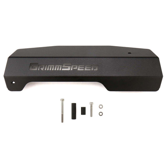 GrimmSpeed Pulley Cover Black - 2015-2021 Subaru WRX