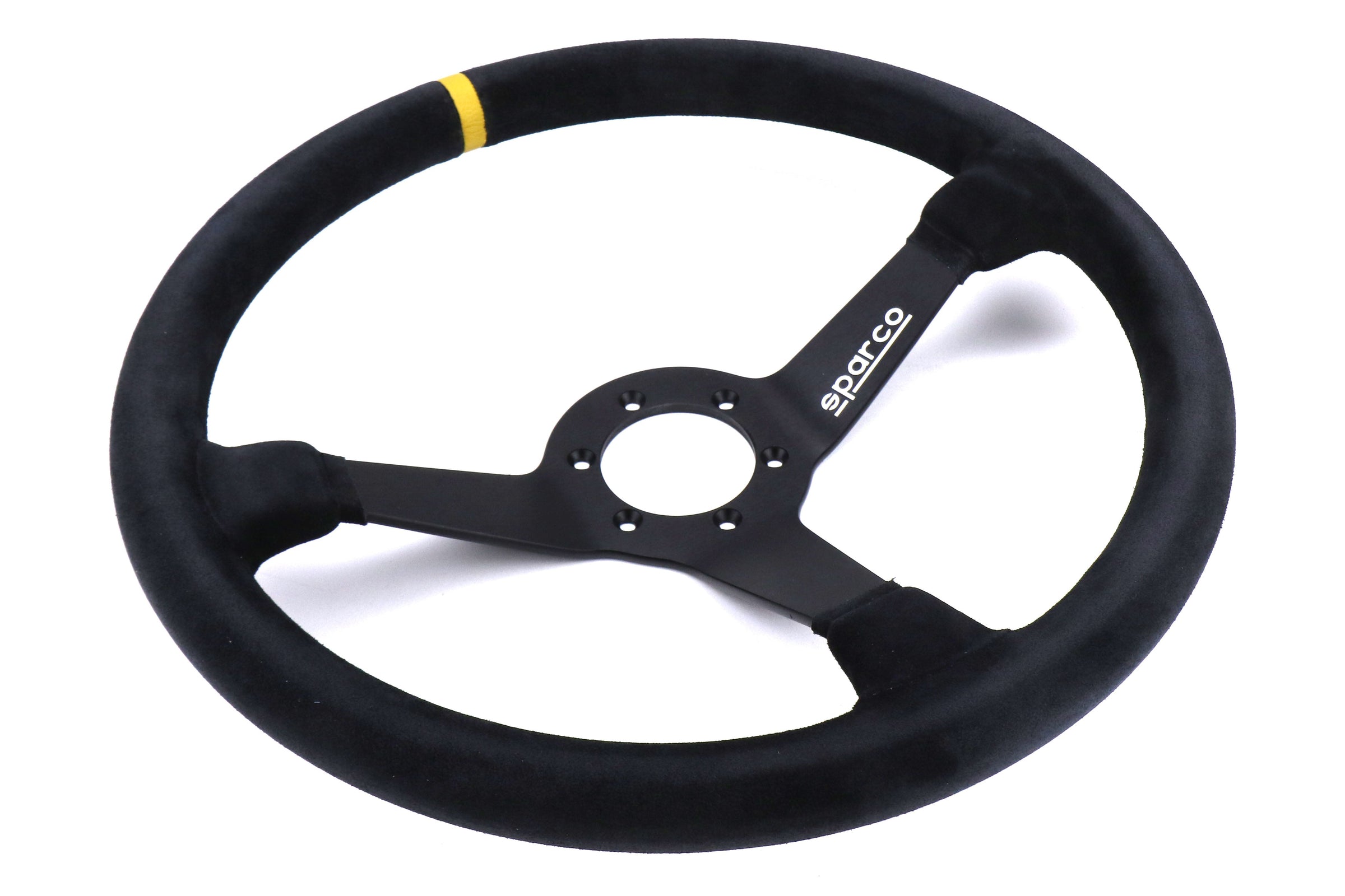 Sparco R 368 Steering Wheel Suede Black - Universal