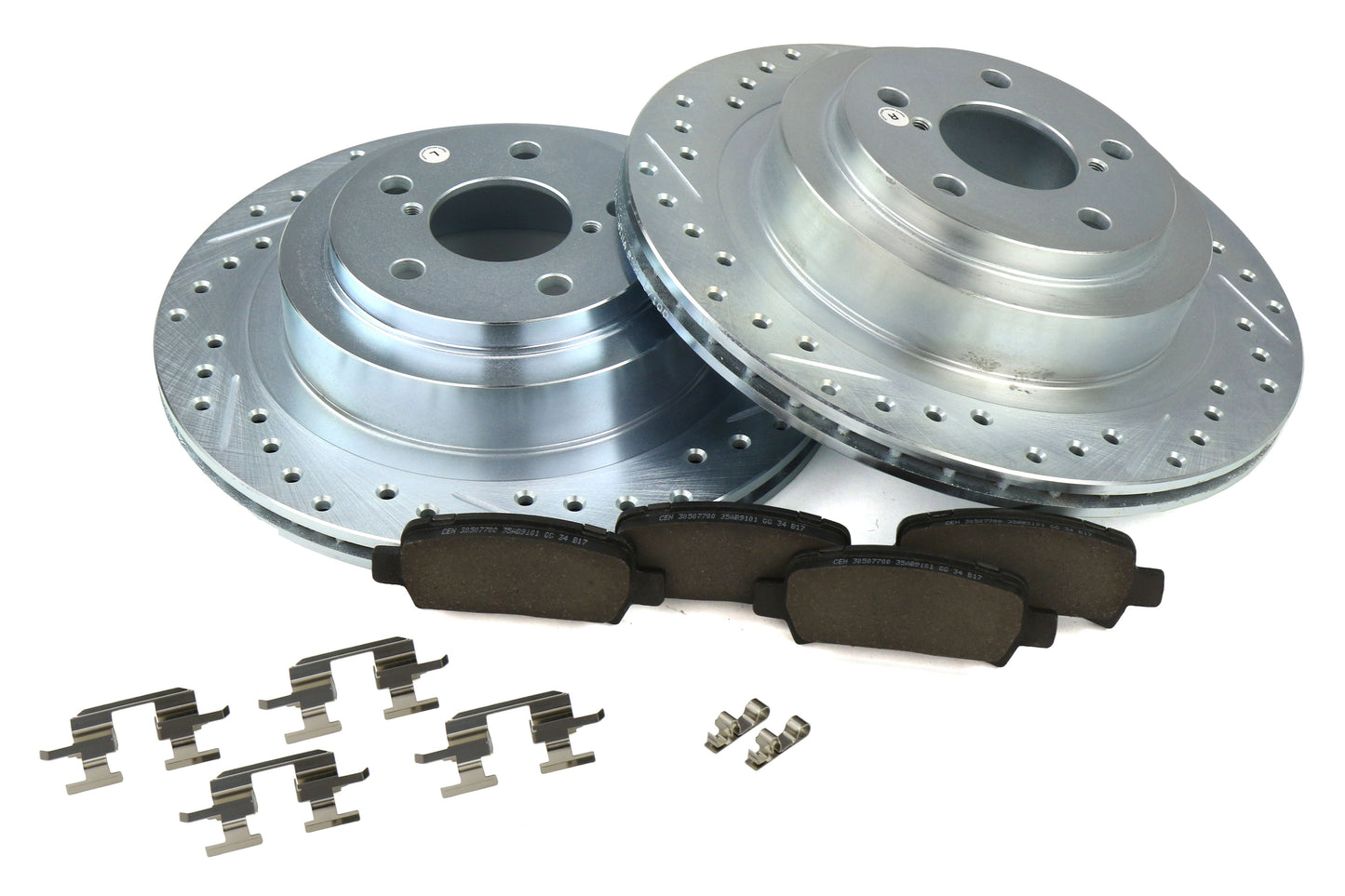 Stoptech Select Sport Brake Kit Rear - 2005-2009 Subaru Legacy GT