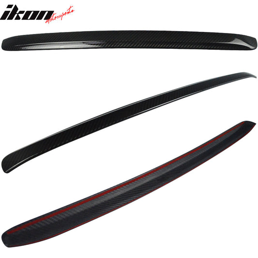 2015-2021 Subaru WRX STI Rear Trunk Lid Garnish Cover Carbon Fiber