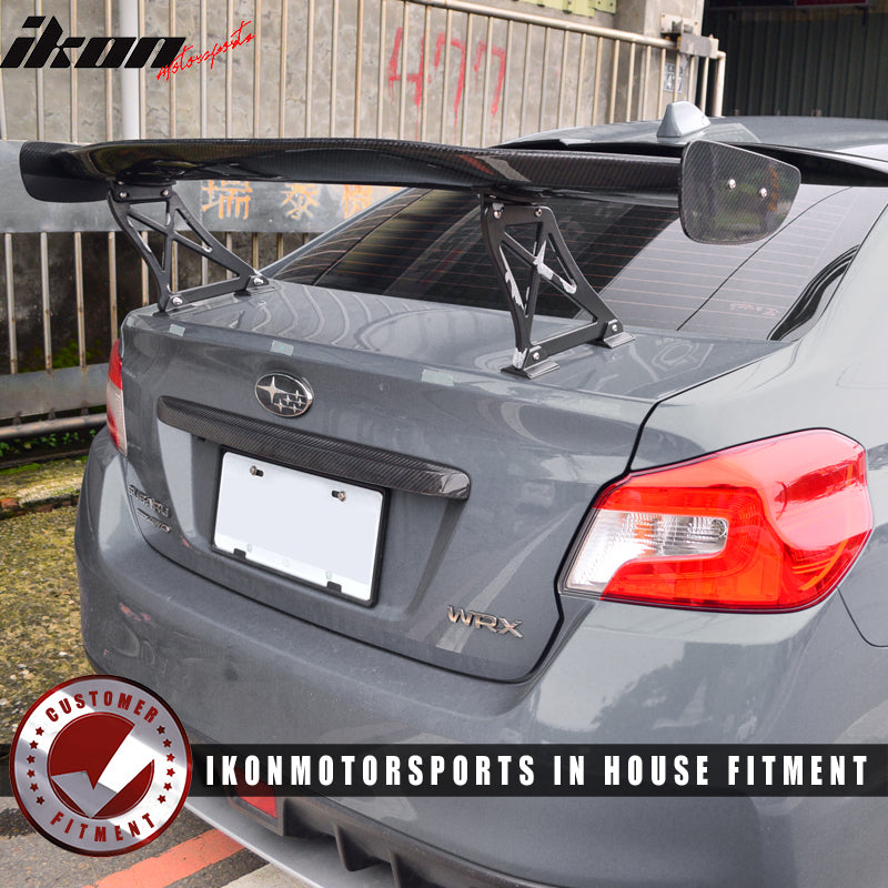 2015-2021 Subaru WRX STI Rear Trunk Lid Garnish Cover Carbon Fiber
