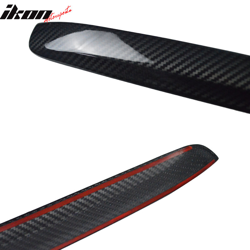 2015-2021 Subaru WRX STI Rear Trunk Lid Garnish Cover Carbon Fiber