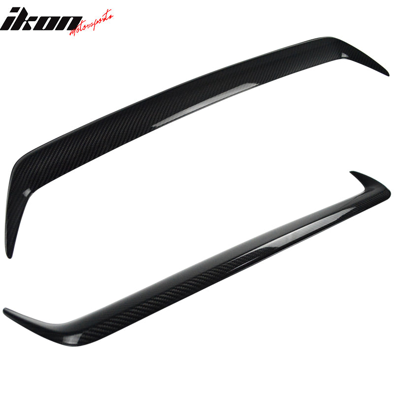 2015-2017 Subaru WRX STI Front Grille Garnish Cover Carbon Fiber