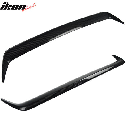 2015-2017 Subaru WRX STI Front Grille Garnish Cover Carbon Fiber