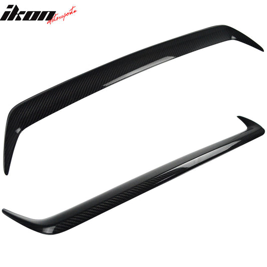 2015-2017 Subaru WRX STI Front Grille Garnish Cover Carbon Fiber