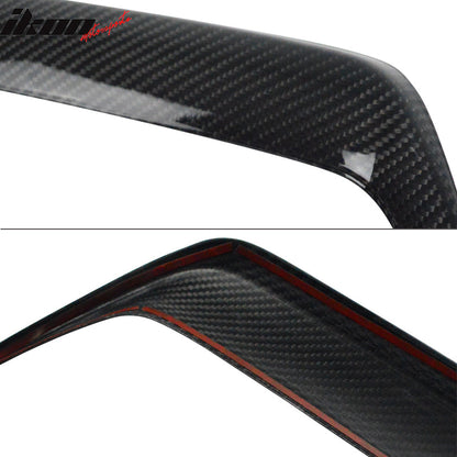 2015-2017 Subaru WRX STI Front Grille Garnish Cover Carbon Fiber