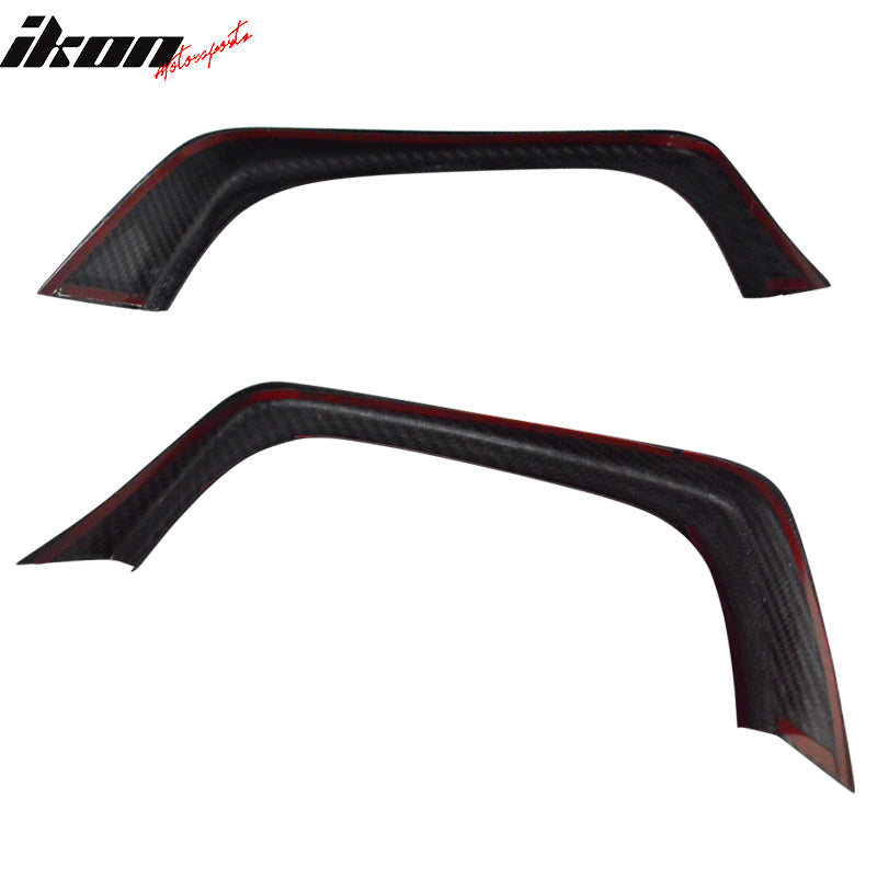 2015-2021 Subaru WRX STI Exhaust Pipe Cover Heat Shield Carbon Fiber