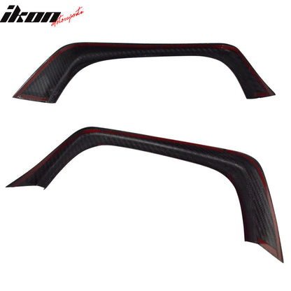 2015-2021 Subaru WRX STI Exhaust Pipe Cover Heat Shield Carbon Fiber