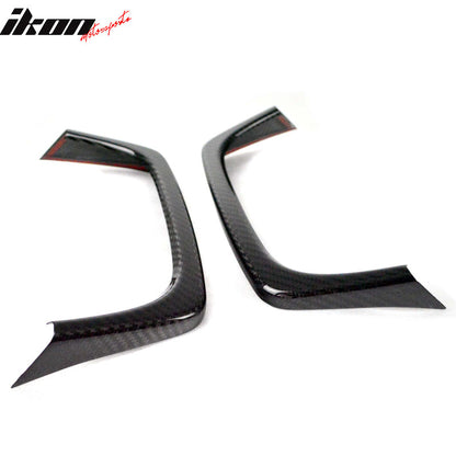 2015-2021 Subaru WRX STI Exhaust Pipe Cover Heat Shield Carbon Fiber