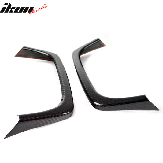 2015-2021 Subaru WRX STI Exhaust Pipe Cover Heat Shield Carbon Fiber