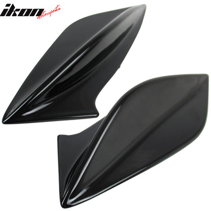 2015-2021 Subaru WRX STI Gloss Black Side Fin Shark Trunk Spoiler