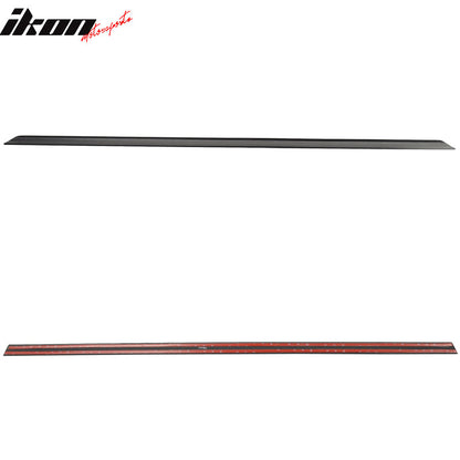 2012-2015 Audi A6 C7 PV Style Black Trunk Spoiler PUF