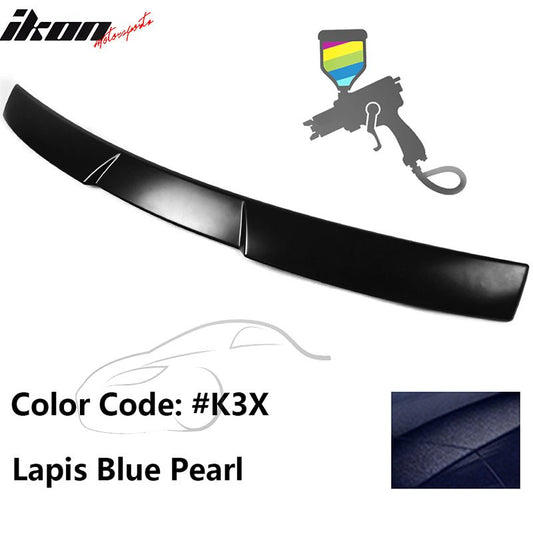2015-2021 Subaru WRX V Style Lapis Blue Pearl Rear Roof Spoiler ABS