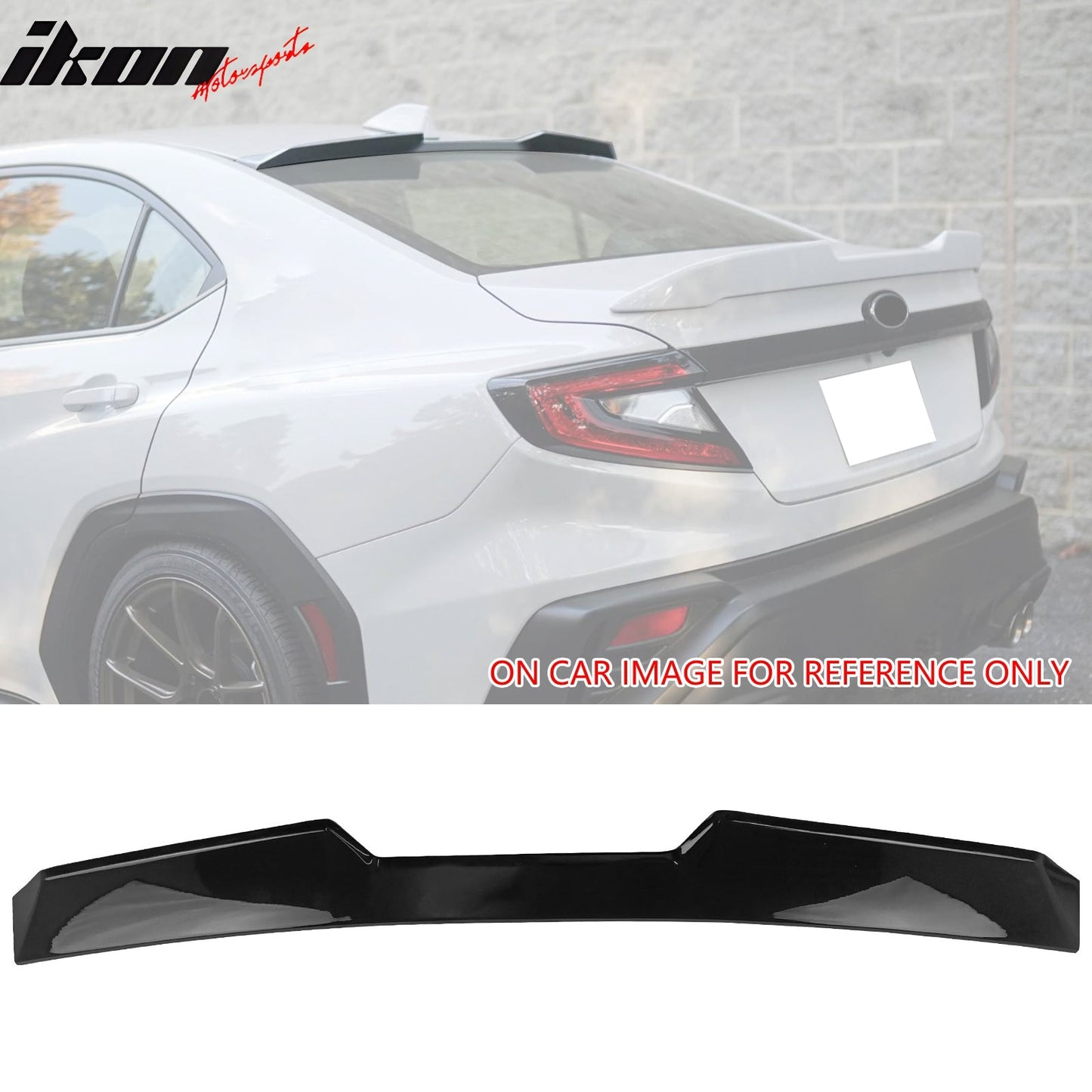2022-2025 Subaru WRX V Style ABS Rear Window Roof Spoiler