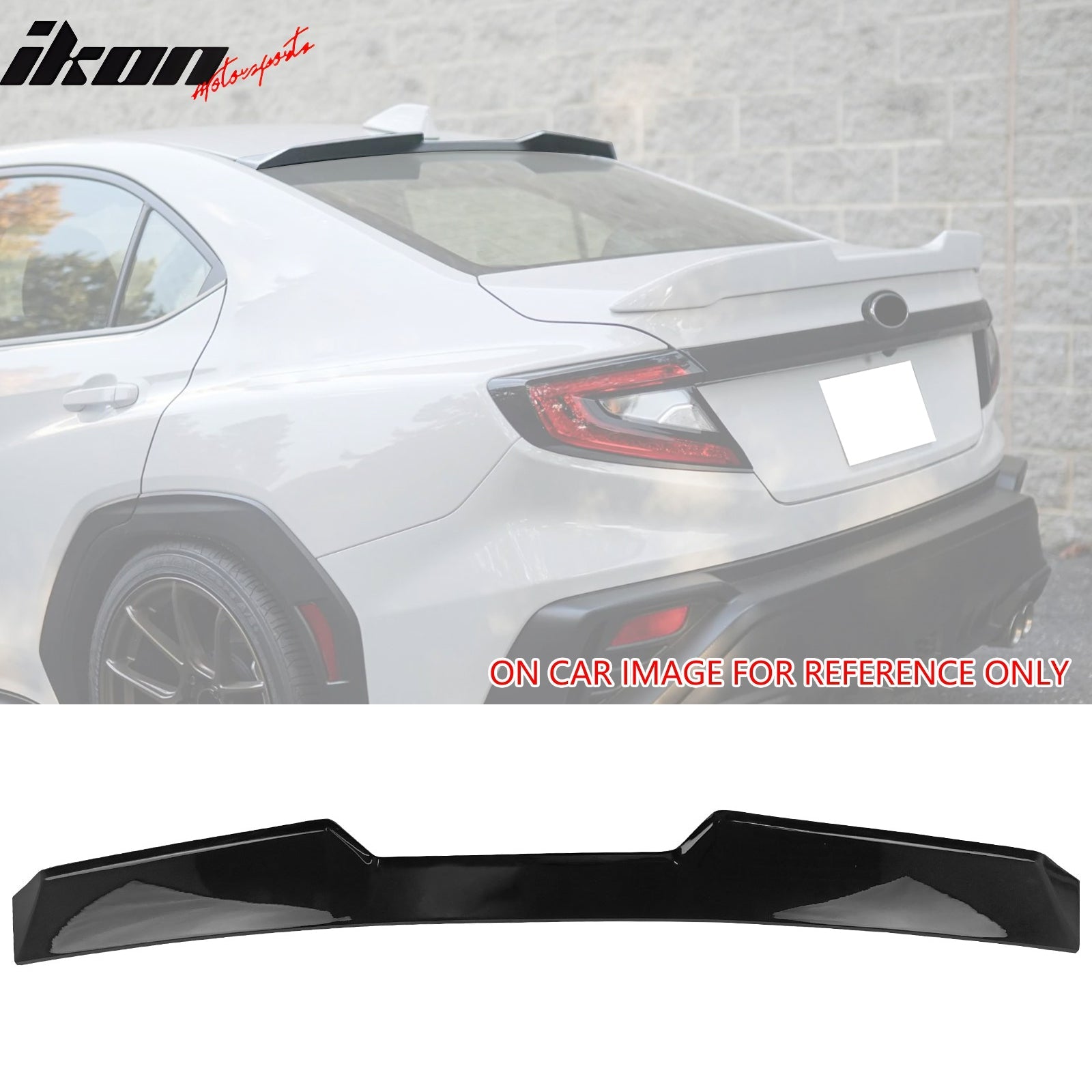 2022-2025 Subaru WRX V Style ABS Rear Window Roof Spoiler