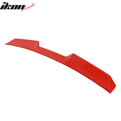 2022-2025 Subaru WRX V Style ABS Rear Roof Spoiler Painted #DCK Red