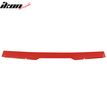 2022-2025 Subaru WRX V Style ABS Rear Roof Spoiler Painted #DCK Red