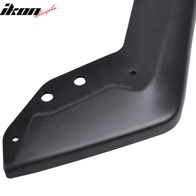 2015-2021 Subaru WRX STI Matte Black Rear Bumper Splitter Lip ABS