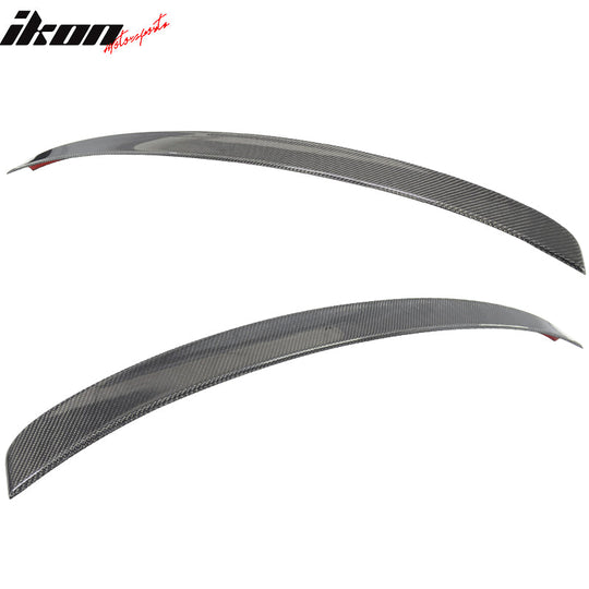 2012-2014 Audi A6 C7 D Style Carbon Fiber CF Rear Trunk Spoiler Wing