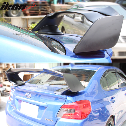 2015-2021 Subaru WRX STI Sedan 4Dr Carbon Fiber CF Trunk Spoiler Wing