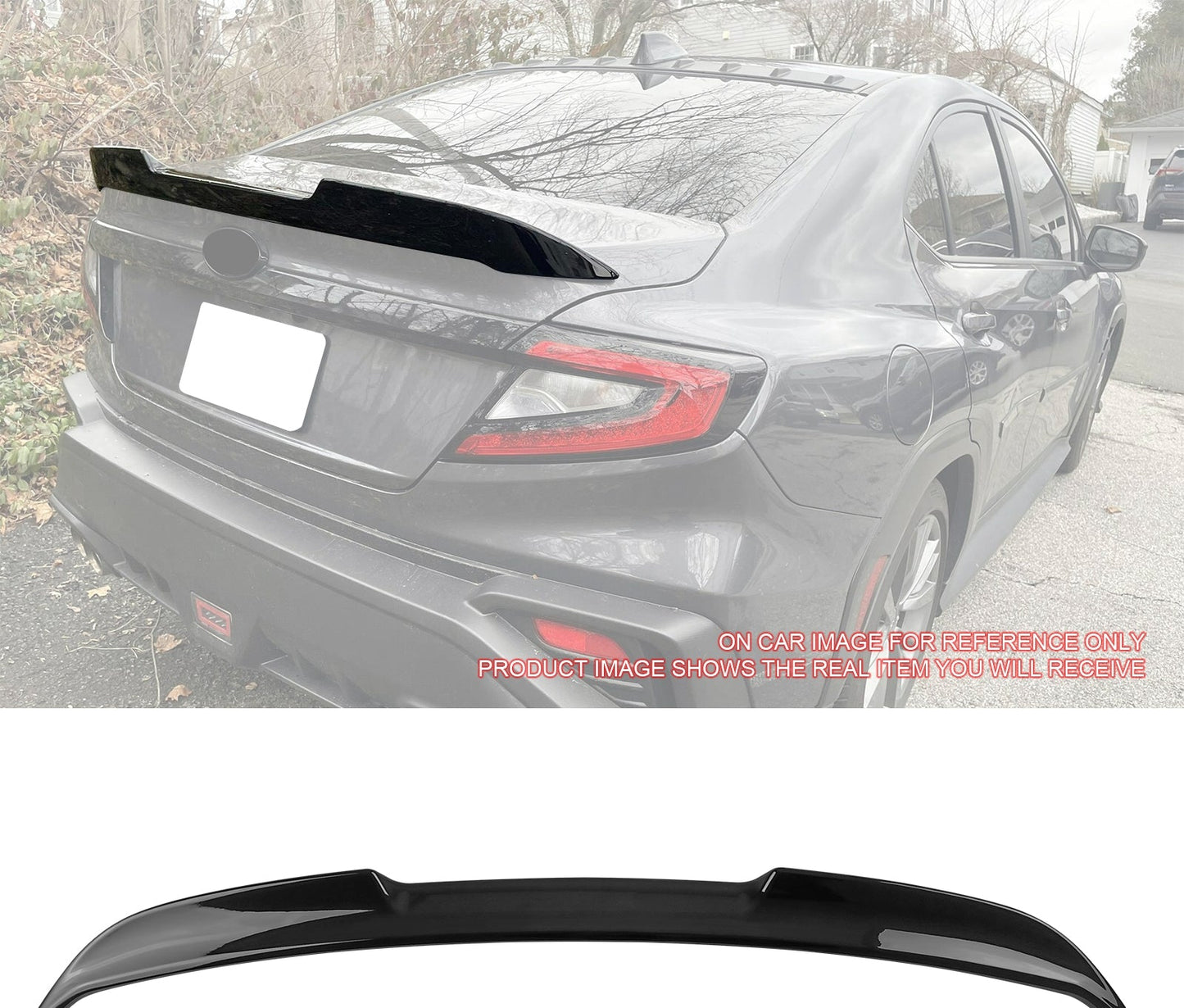 2022-2025 Subaru WRX 5th V Style ABS Rear Trunk Spoiler Wing