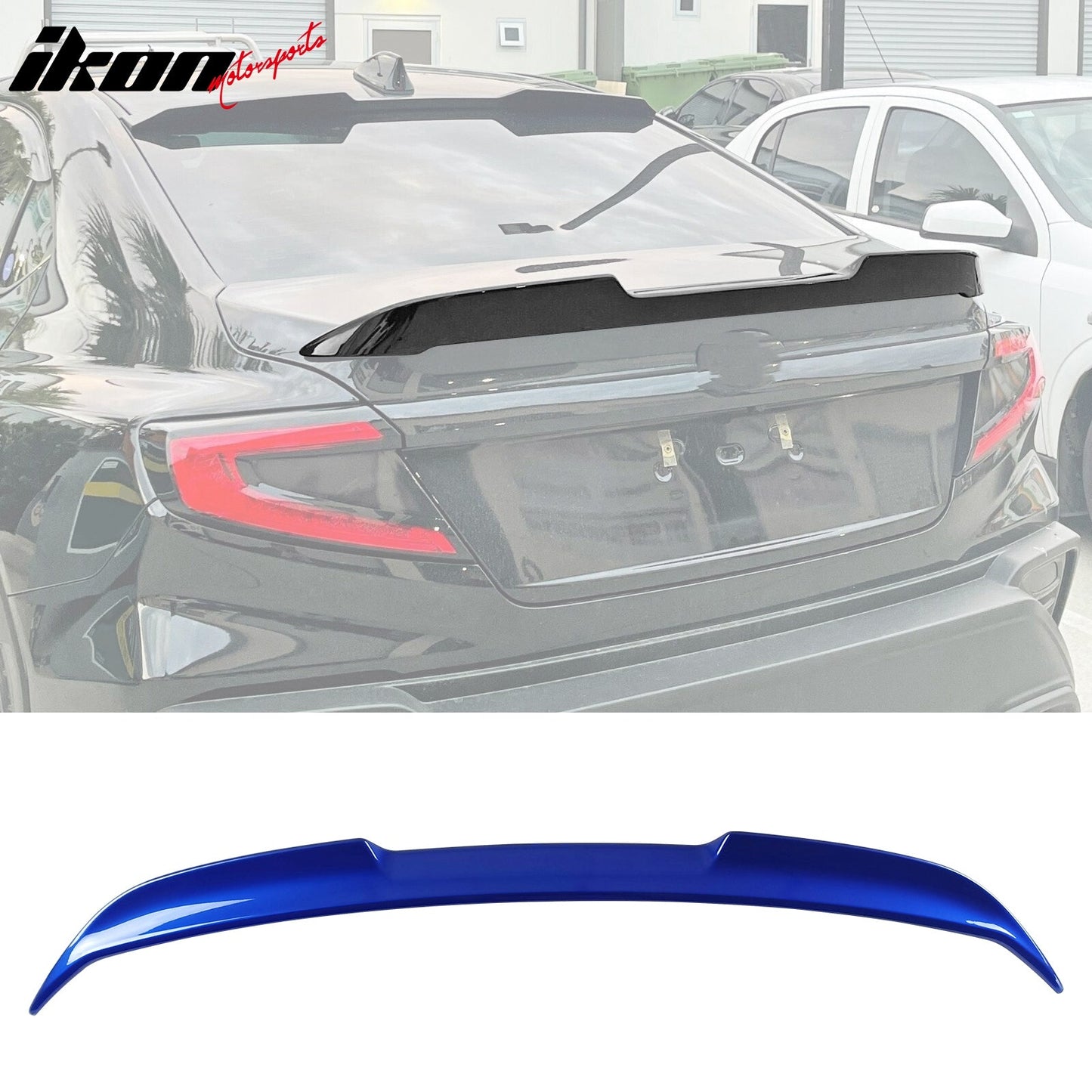 2022-2025 Subaru WRX 5th V Style ABS Rear Trunk Spoiler Wing