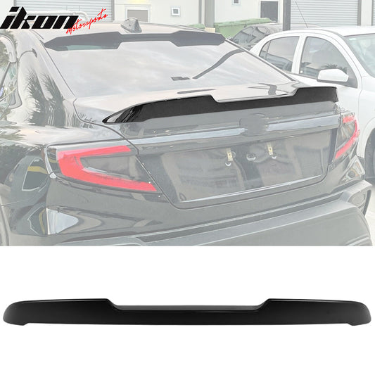 2022-2024 Subaru WRX 5th V Style ABS Rear Trunk Spoiler Wing