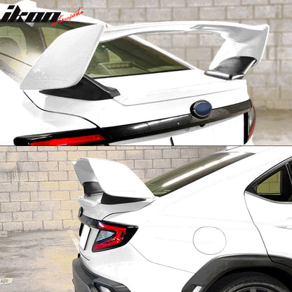 2022-2024 Subaru WRX 5th V Style ABS Rear Trunk Spoiler Wing