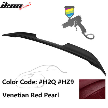 2022-2025 Subaru WRX Rear Trunk Spoiler Wing V2 Style ABS