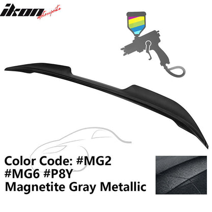 2022-2025 Subaru WRX Rear Trunk Spoiler Wing V2 Style ABS