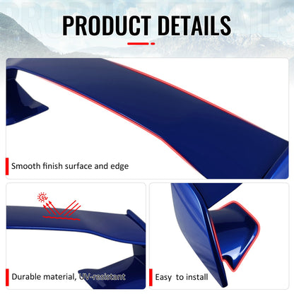 2022-2025 Subaru WRX VB STI Style Painted #DCK Red 5PCS Trunk Spoiler