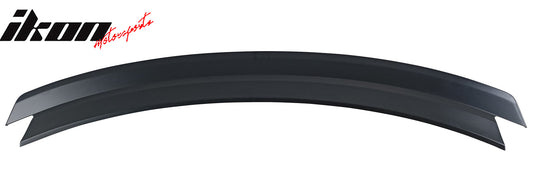 2024-2026 Ford Mustang S650 7th R Style Primer Black Trunk Spoiler ABS