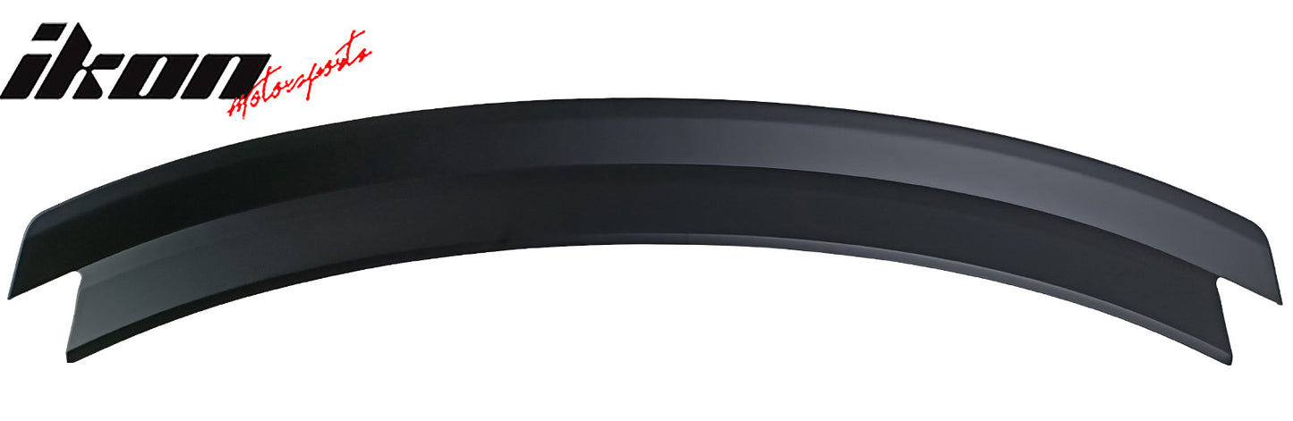 2024-2026 Ford Mustang S650 7th R Style Matte Black Trunk Spoiler ABS