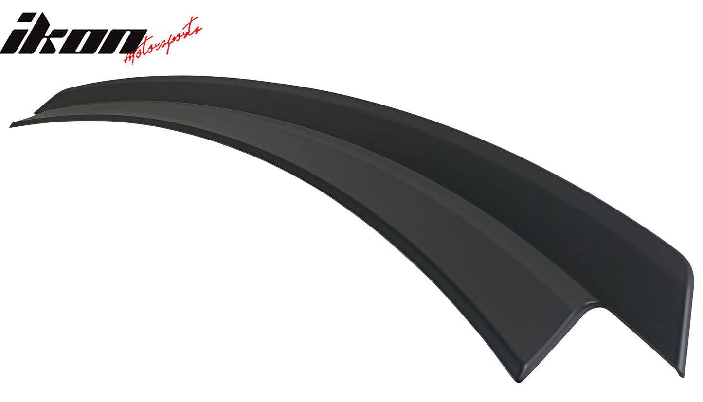 2024-2026 Ford Mustang S650 7th R Style Matte Black Trunk Spoiler ABS