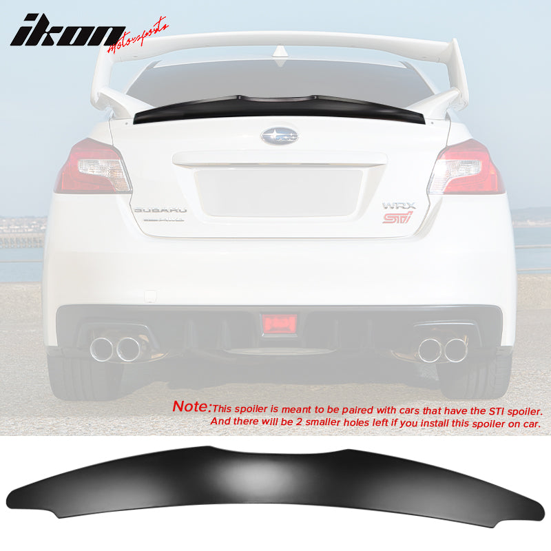 2015-2021 Subaru WRX STI 4DR Rear Trunk Spoiler Wing ABS