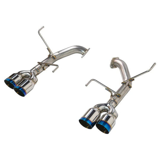 Remark 3.5” Axleback – Burnt Stainless Single Wall Tip - 2022-2024 Subaru WRX