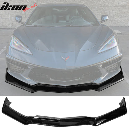 2020-2023 Chevy Corvette C8 IKON Style Front Bumper Lip 5PCS ABS