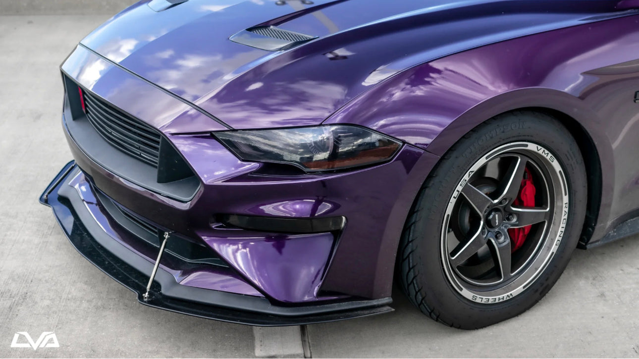 LVA Ford Mustang Non PP 2018-2023 Front Splitter.